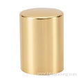 gold aluminum metal perfume cap for glass bottles